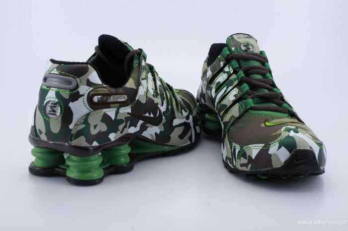 vert armee Nike Shox NZ (1)